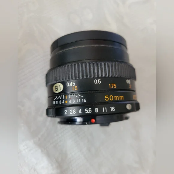 Mamiya -sekor EF50mm Lens 1:2 w/pro 48 UV  Photo & Video